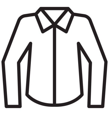 Polo gömlek izole vektör kolayca değiştirilebilir veya Düzenle simgesini