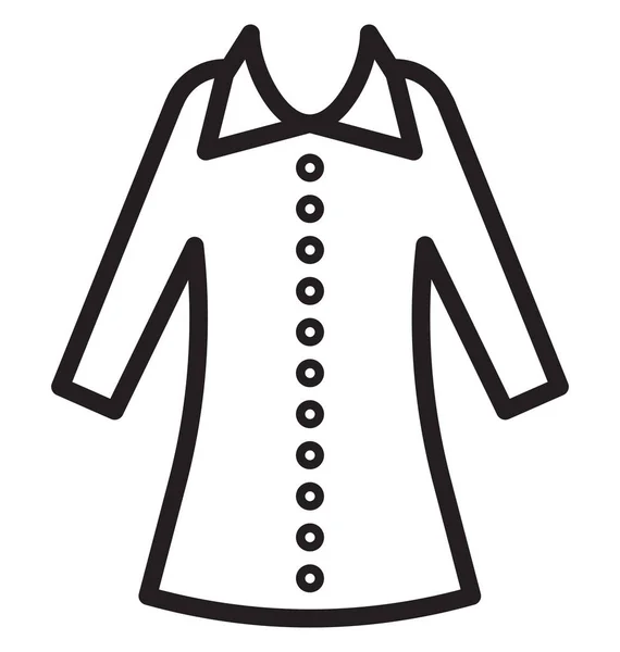 Camisa Golf Icono Vector Aislado Que Puede Modificar Editar Fácilmente — Archivo Imágenes Vectoriales