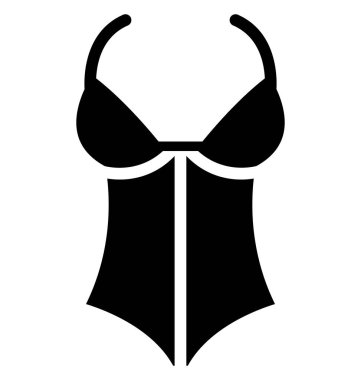 Oyuncak bebek elbise kolayca değiştirilebilir veya düzenlediğiniz izole vektör simgesi