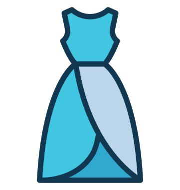 Bebek ve çocuk giyim için kolayca değiştirilebilir veya düzenlediğiniz izole vektör simgesi