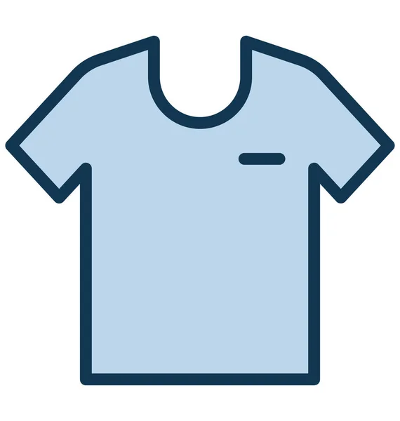 Cool Shirts Geïsoleerde Vector Icon Die Kan Eenvoudig Worden Aangepast — Stockvector