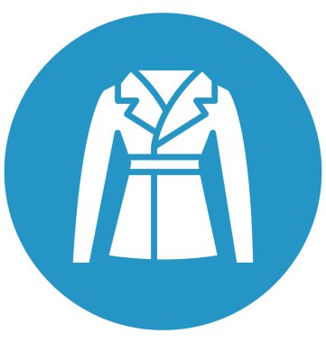 Klasik hendek kat kolayca değiştirilebilir veya düzenlediğiniz izole vektör simgesi