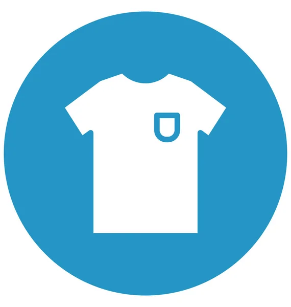 Shirt Manches Isolated Vector Icon Qui Peut Être Facilement Modifié — Image vectorielle