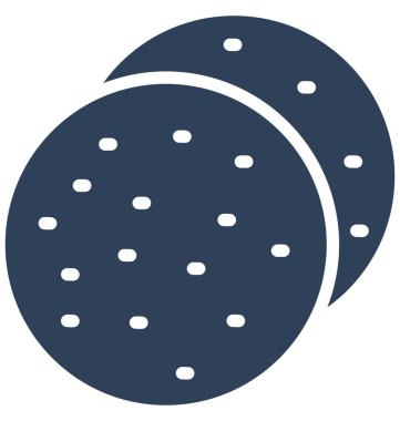 Kolayca değiştirilebilir veya düzenlediğiniz portakal dilim izole vektör simgesi