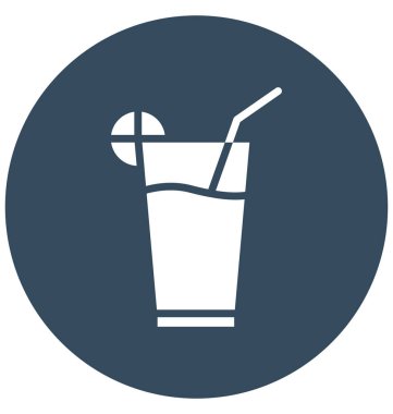 Kolayca değiştirilebilir veya düzenlediğiniz limonata izole vektör simgesi