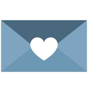 Yazışma izole vektör kolayca değiştirilebilir veya Düzenle simgesini