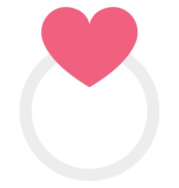 Hediye kadınlık kolayca değiştirilebilir veya düzenlediğiniz izole vektör simgesi