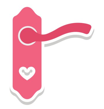 Kolayca değiştirilebilir veya düzenlediğiniz izole vektör simge rahatsız etmeyin