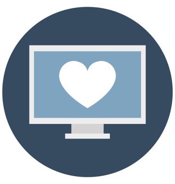 Şefkat izole vektör kolayca değiştirilebilir veya Düzenle simgesini