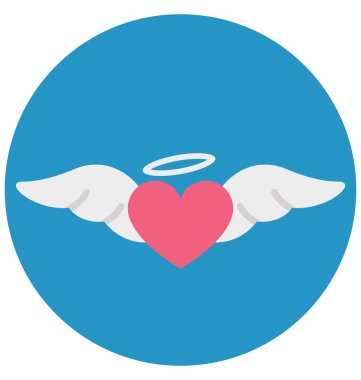 Uçan mektup kolayca değiştirilebilir veya düzenlediğiniz izole vektör simgesi