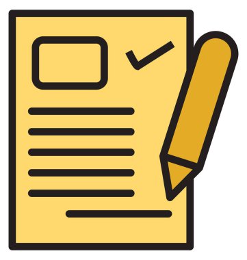 Görev tam izole vektör simgeleri kolayca değiştirilebilir veya Düzenle