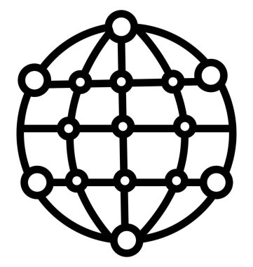 Toplum izole vektör kolayca değiştirilebilir veya Düzenle simgesini