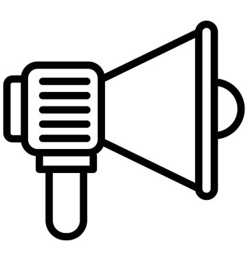 Duyuru izole vektör kolayca değiştirilebilir veya Düzenle simgesini