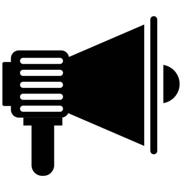 Duyuru izole vektör kolayca değiştirilebilir veya Düzenle simgesini