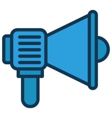 Duyuru izole vektör kolayca değiştirilebilir veya Düzenle simgesini