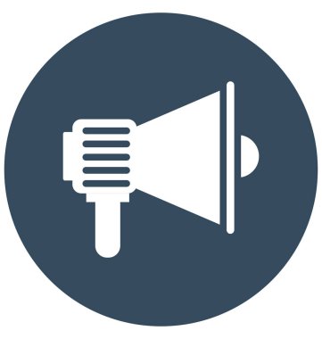 Duyuru izole vektör kolayca değiştirilebilir veya Düzenle simgesini