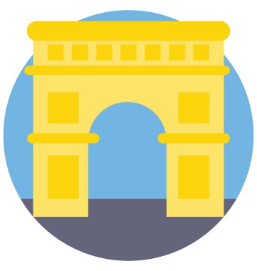 Kemer rengi izole vektör kolayca değiştirilebilir veya Düzenle simgesini