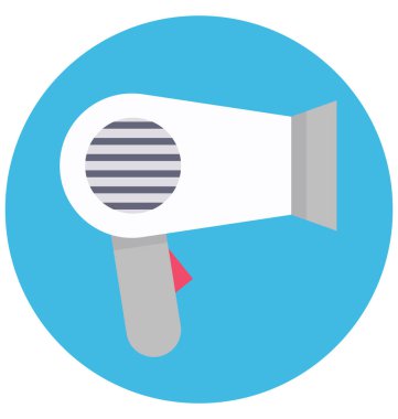 Fön renk izole vektör kolayca değiştirilebilir veya Düzenle simgesini