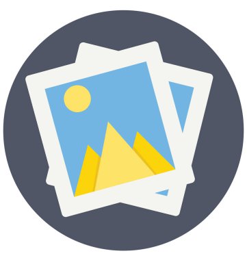 Manzara renk izole vektör kolayca değiştirilebilir veya Düzenle simgesini