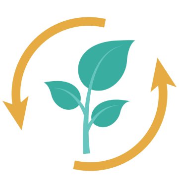 Kolayca değiştirilebilir veya düzenlediğiniz yaprak eşitleme izole renk vektör simgesi 