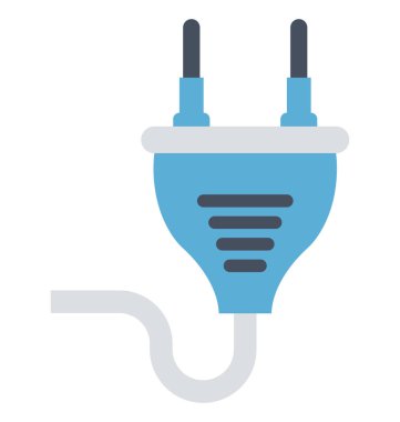 Kolayca değiştirilebilir veya düzenlediğiniz tak izole renk vektör simgesi