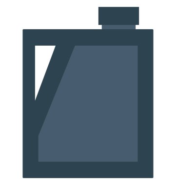 Kolayca değiştirilebilir veya düzenlediğiniz benzin olabilir izole renk vektör simgesi