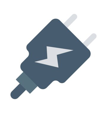 Kolayca değiştirilebilir veya düzenlediğiniz tak izole renk vektör simgesi