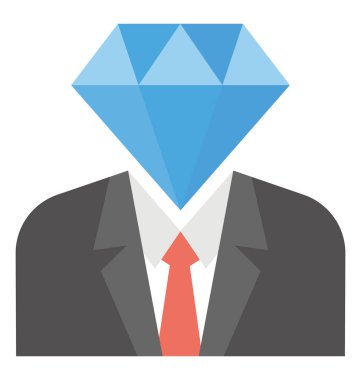 Kolayca değiştirilebilir veya düzenlediğiniz parlak izole vektör simgesi