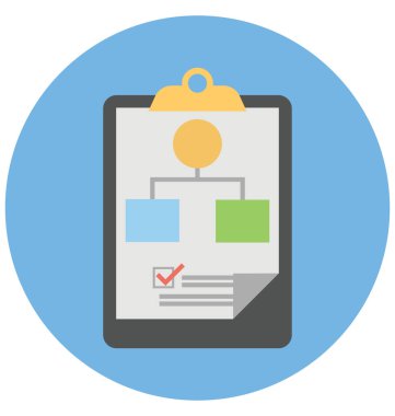 Kolayca değiştirilebilir veya düzenlediğiniz izole vektör simge paylaşılan