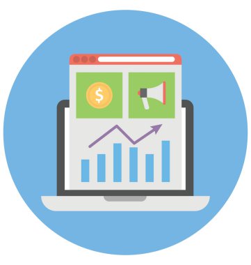 Kolayca değiştirilebilir veya düzenlediğiniz pazarlama grafik izole vektör simgesi