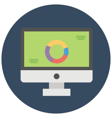  Kolayca değiştirilebilir veya düzenlediğiniz grafik ayarları izole vektör simgesi