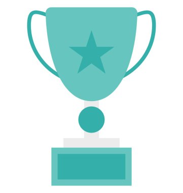 Başarı, ödül yazma renk izole vektör kolayca değiştirilebilen simgesi veya Düzenle