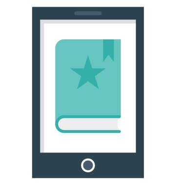 E öğrenme renk izole vektör kolayca değiştirilebilir veya Düzenle simgesini