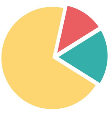 Pasta grafik renk izole kolayca değiştirilebilir veya düzenlediğiniz vektör simge