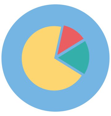 Pasta grafik renk izole kolayca değiştirilebilir veya düzenlediğiniz vektör simge