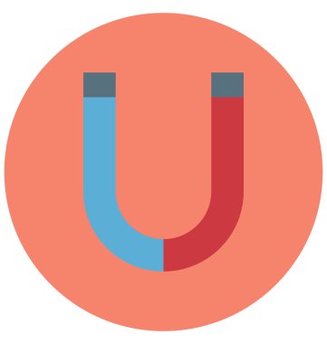 Mıknatıs rengi izole vektör kolayca değiştirilebilir veya Düzenle simgesini 