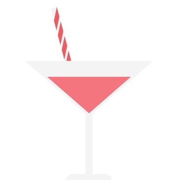 Alkol, İçecek kolayca değiştirilebilir veya düzenlediğiniz izole renk vektör simgesi.