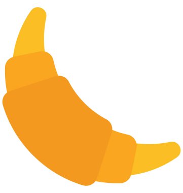 Fırın ürün, kolayca değiştirilebilir veya düzenlediğiniz izole renkli vektör simge Servis Kahvaltı.