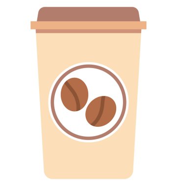 Kapuçino, kahve izole renk vektör kolayca değiştirilebilir veya Düzenle simgesini.