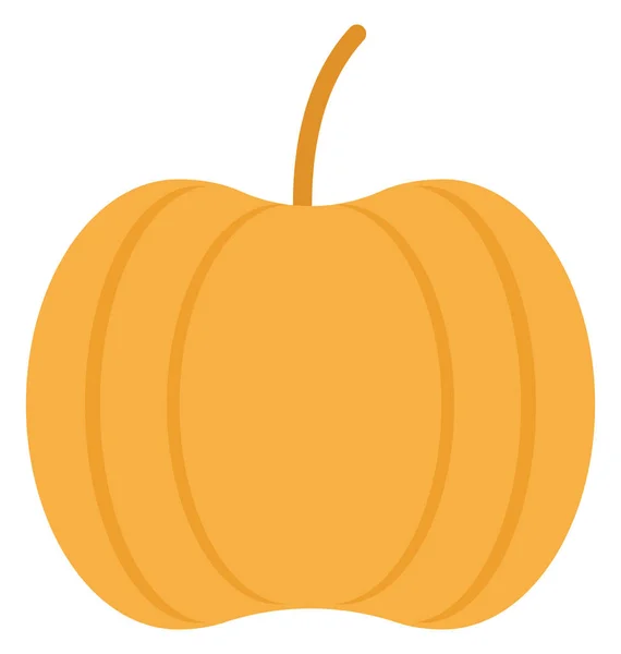 Tök Squash Növény Elszigetelt Színes Vector Icon Könnyen Módosítható Vagy — Stock Vector