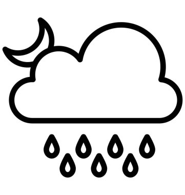 Bulutlar vektör simgesi hangi-ebilmek kolayca değişiklik veya düzenleme