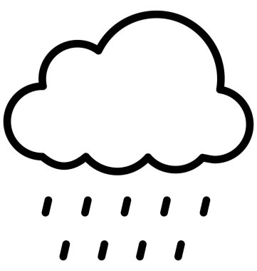 Bulutlar vektör simgesi hangi-ebilmek kolayca değişiklik veya düzenleme