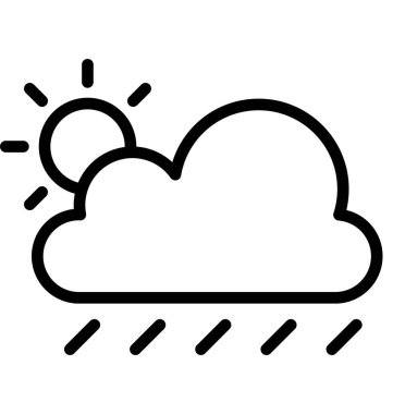 Bulutlar vektör simgesi hangi-ebilmek kolayca değişiklik veya düzenleme