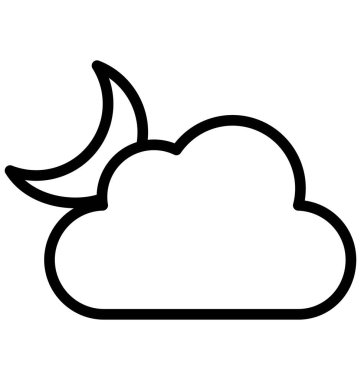 Bulut vektör simgesi hangi-ebilmek kolayca değişiklik veya düzenleme