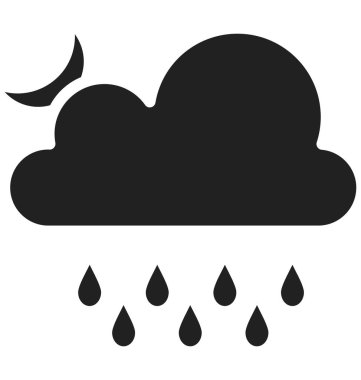 Bulutlar vektör simgesi hangi-ebilmek kolayca değişiklik veya düzenleme