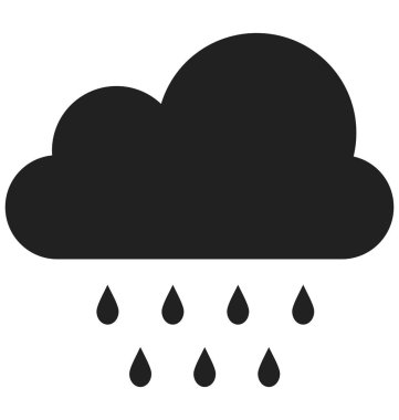 Bulutlar vektör simgesi hangi-ebilmek kolayca değişiklik veya düzenleme