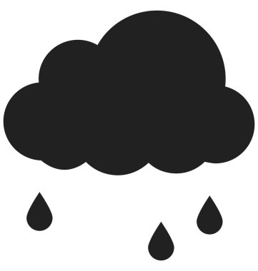 Bulutlar vektör simgesi hangi-ebilmek kolayca değişiklik veya düzenleme