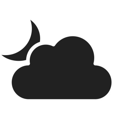 Bulut vektör simgesi hangi-ebilmek kolayca değişiklik veya düzenleme