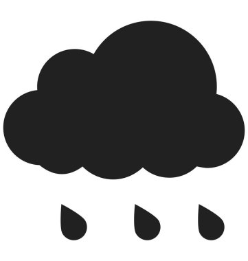 Bulutlar vektör simgesi hangi-ebilmek kolayca değişiklik veya düzenleme