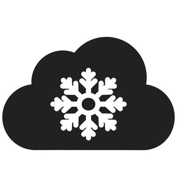 Cloud Vector Icon งสามารถแก ไขหร อแก ไขได างง ายดาย — ภาพเวกเตอร์สต็อก